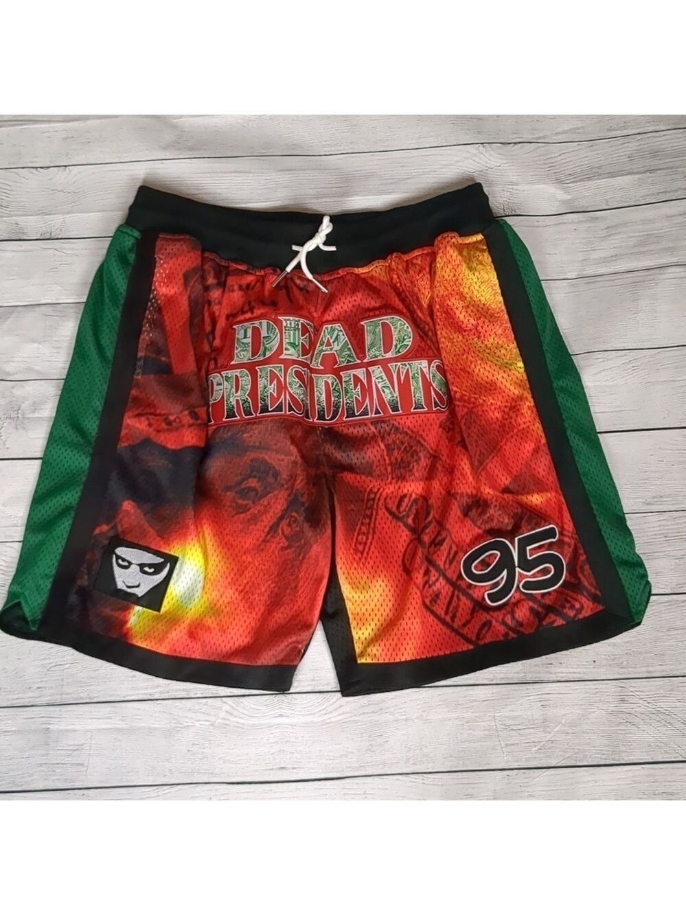 Headgear classics dead presidents basketball shorts size XL